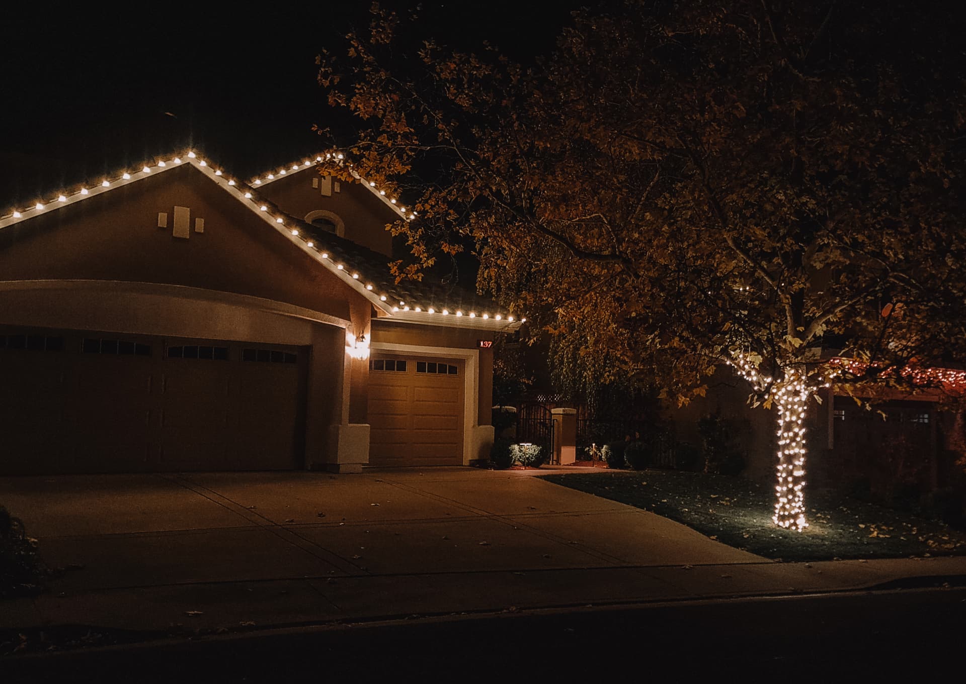 Christmas Lights in Danville
