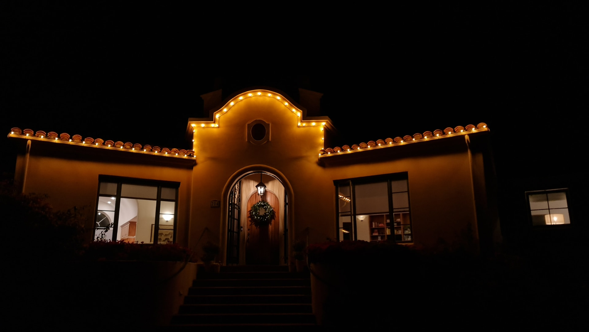 Christmas Lights in Alamo