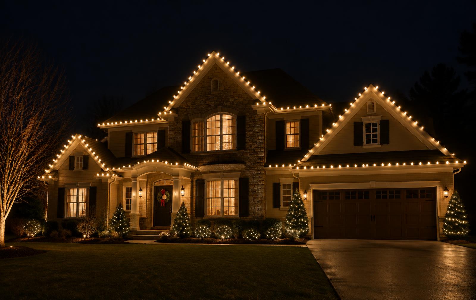 How Much Does It Cost to Put Up Christmas Lights in the Bay Area? — Phoraa Lighting blog, Bay Area lighting tips